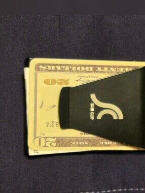DOUBLE SIDED MONEY/CARD CLIP